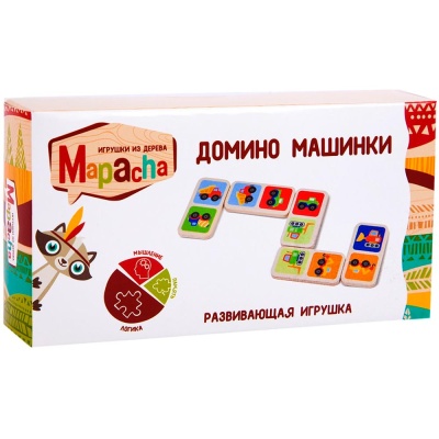 Домино Машинки Mapacha 76665